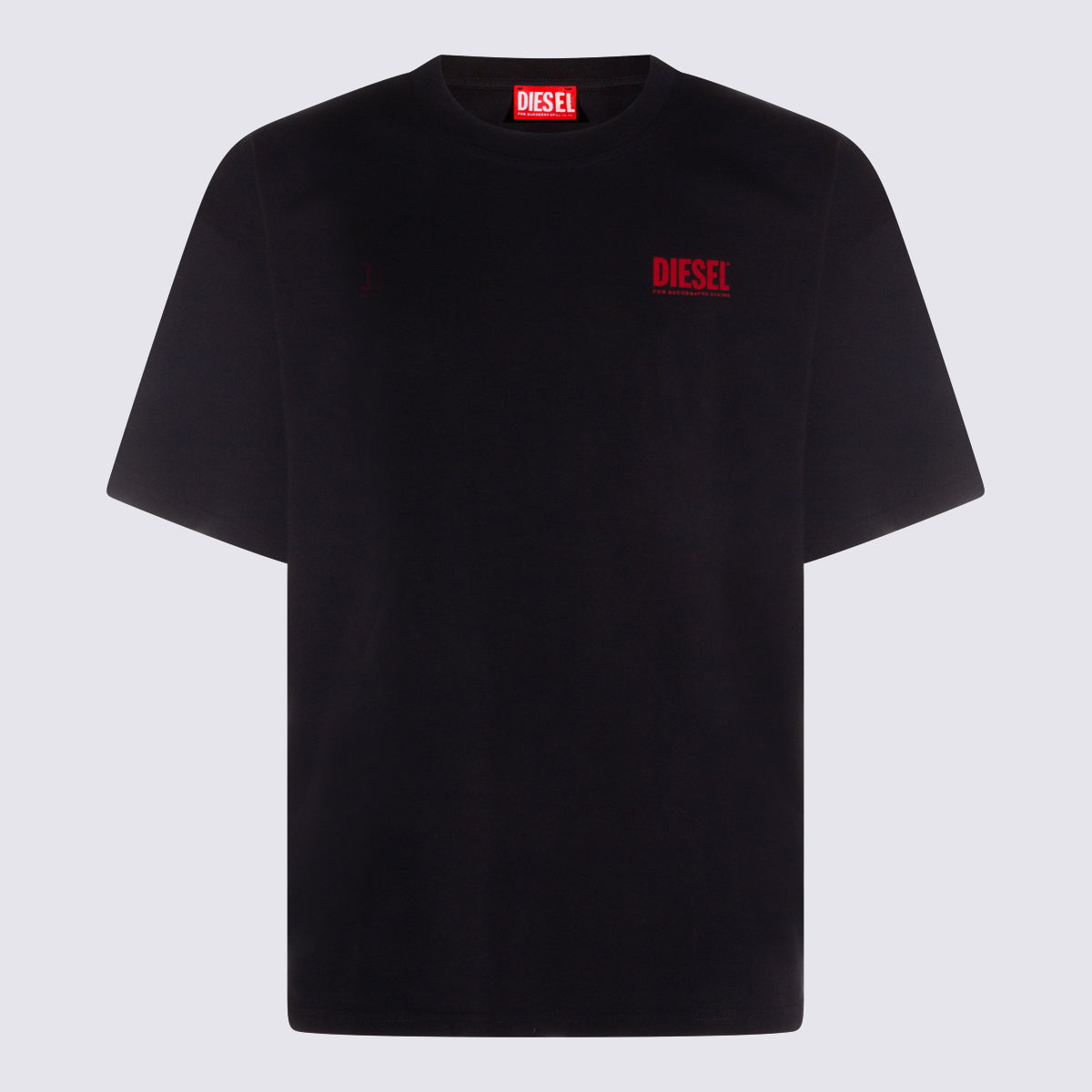 Diesel T-shirts and Polos Black _co
