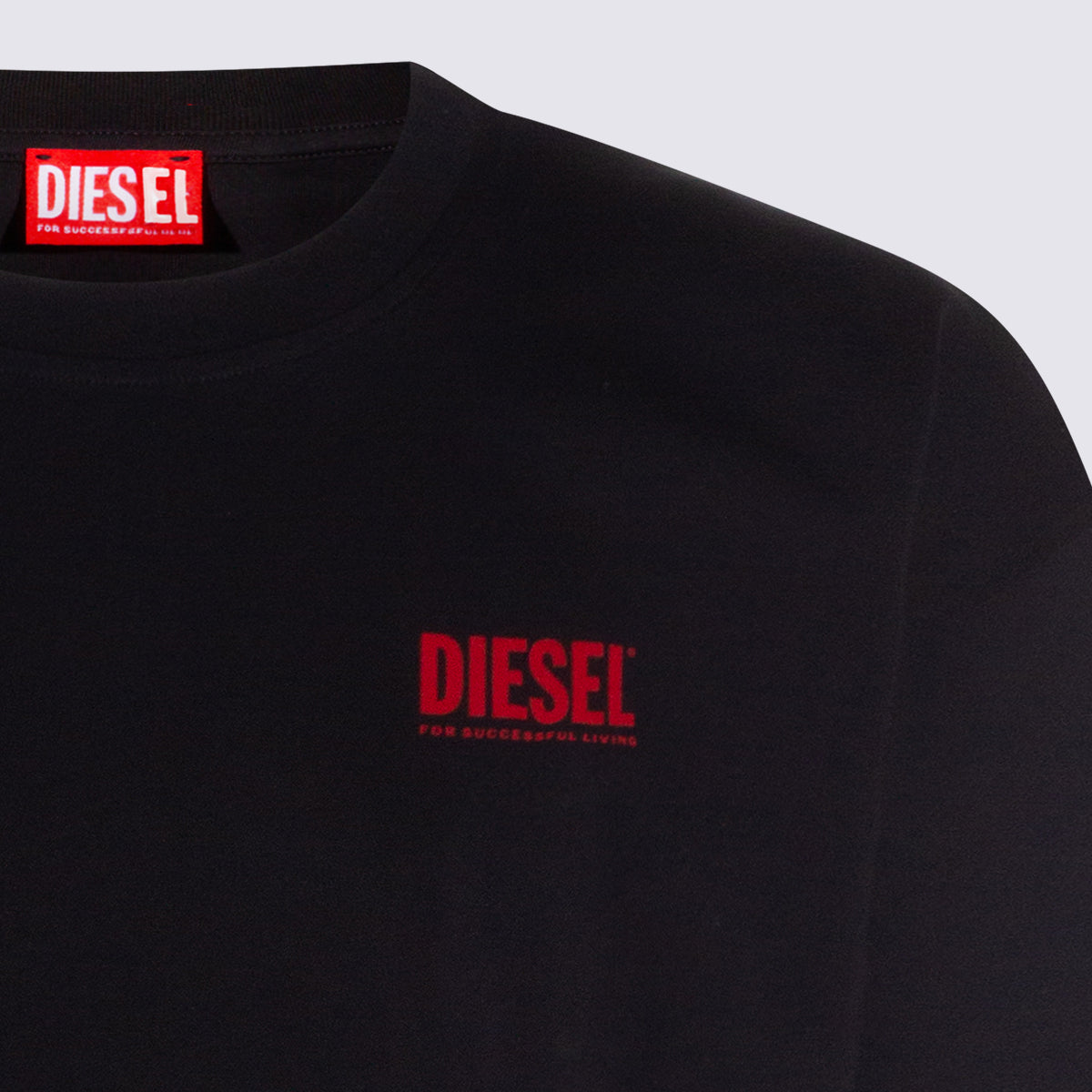 Diesel T-shirts and Polos Black _co