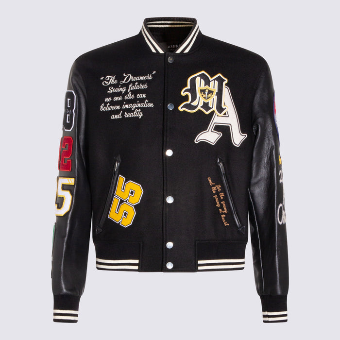 Amiri Jackets Black _wo Nylon