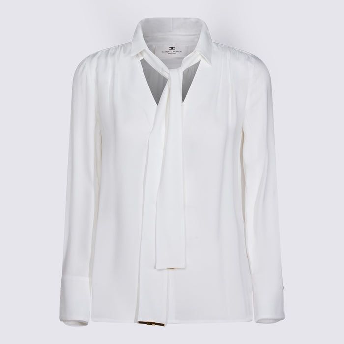 Elisabetta Franchi Shirts Ivory