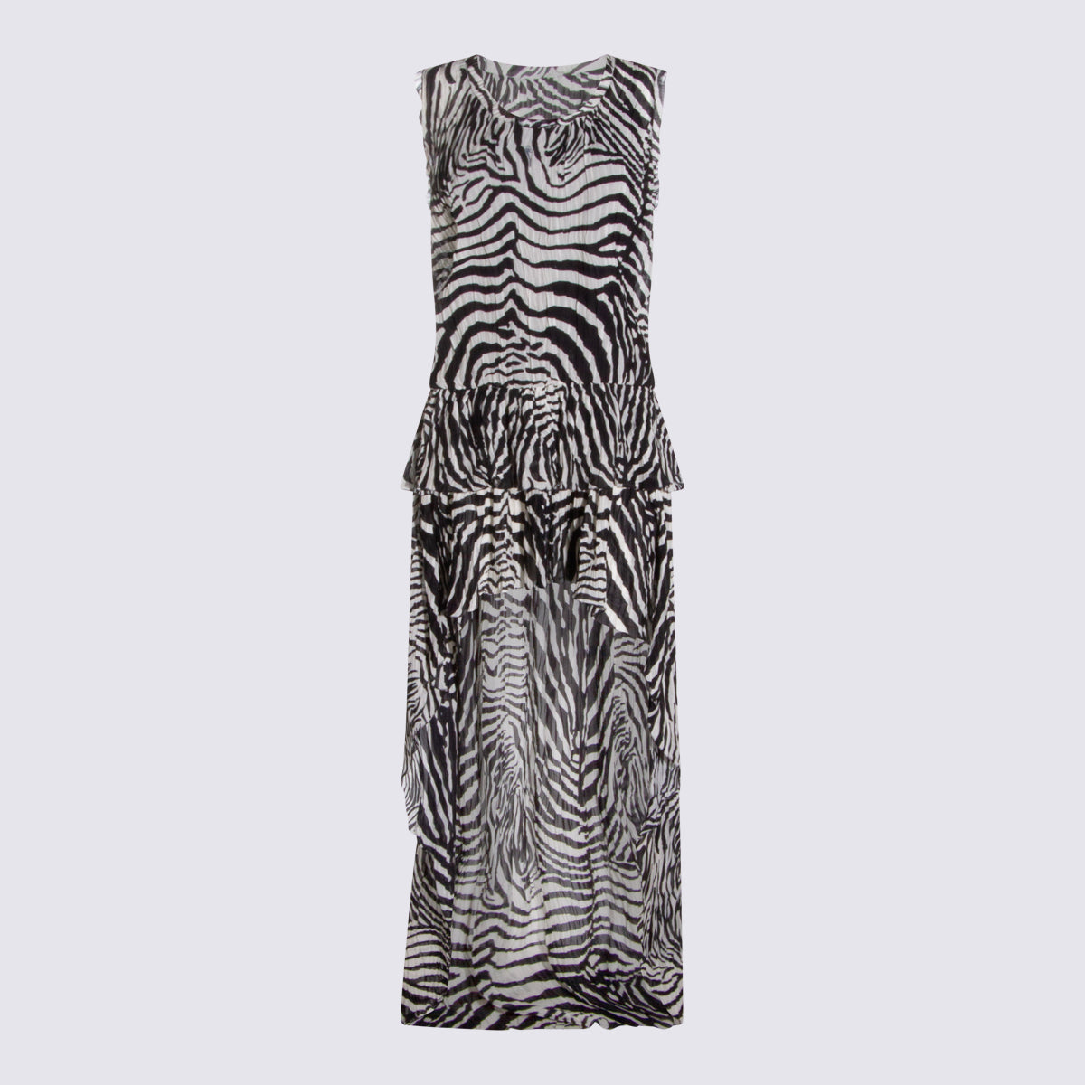 Blumarine Dresses Natural White/black _vi