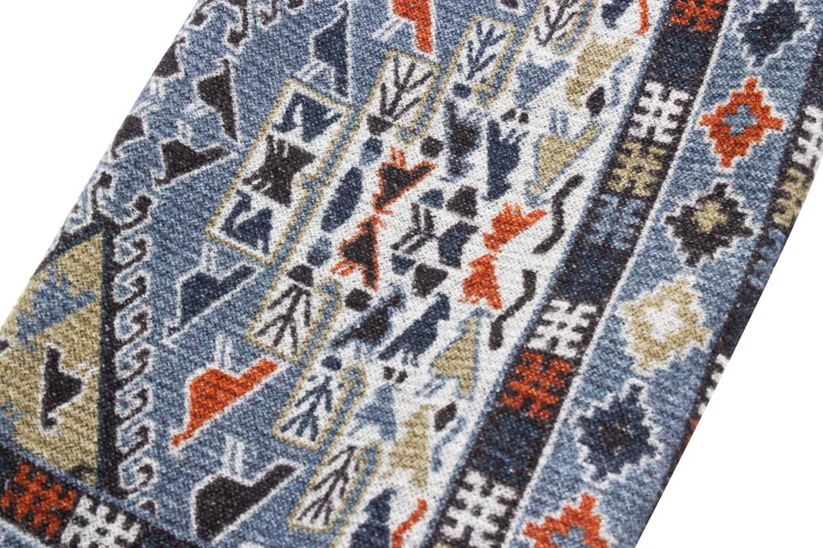 Kiton Scarfs Blue 100se