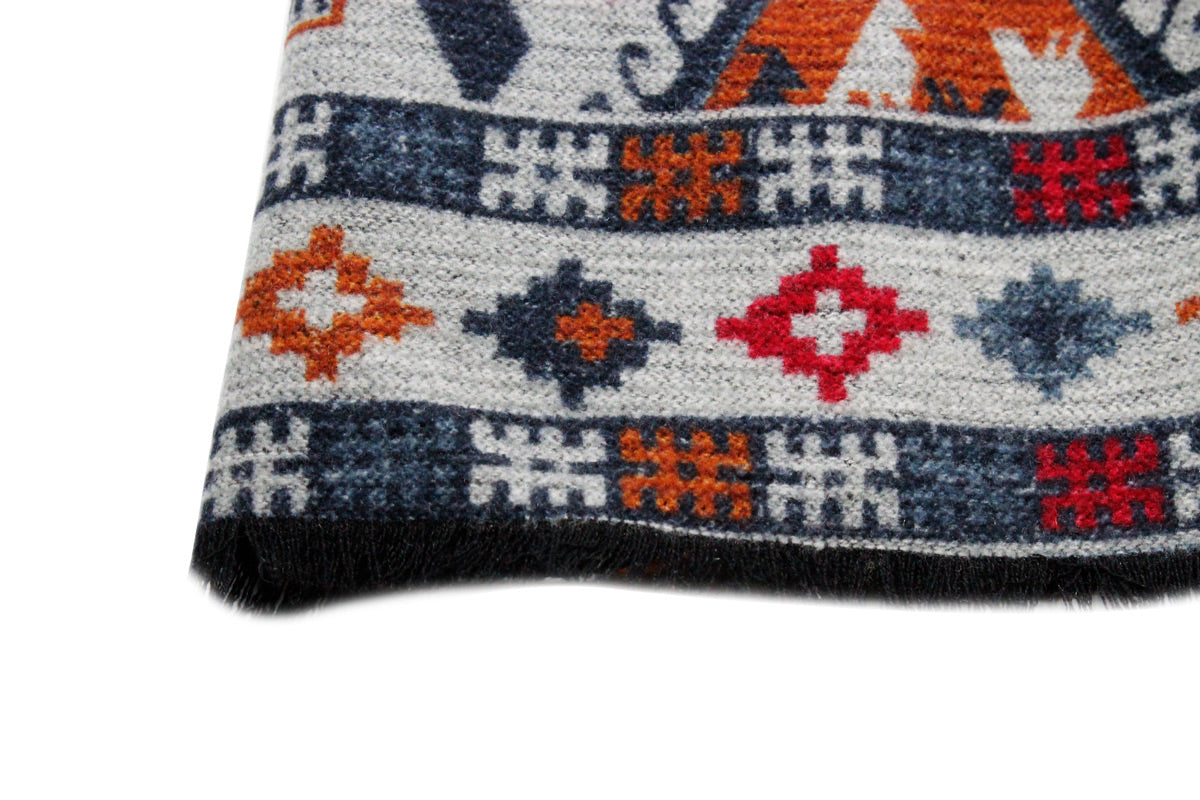 Kiton Scarfs Grey 100se