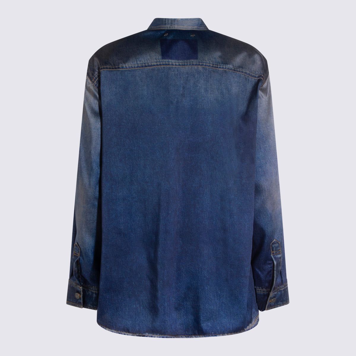 Golden Goose Shirts Blue _pl