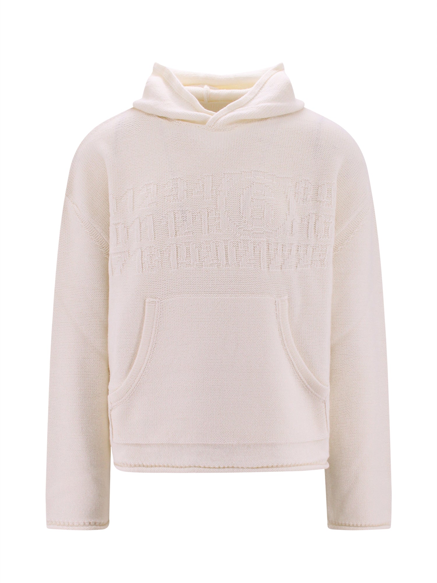 MM6 Maison Margiela Sweaters White Lana Vergine Acrilico