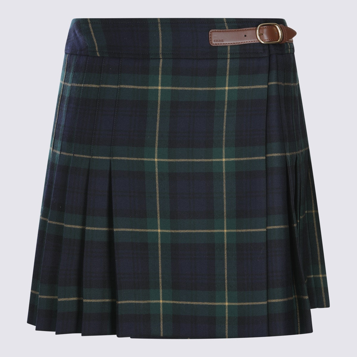 Céline Skirts Green/navy/yellow _wo