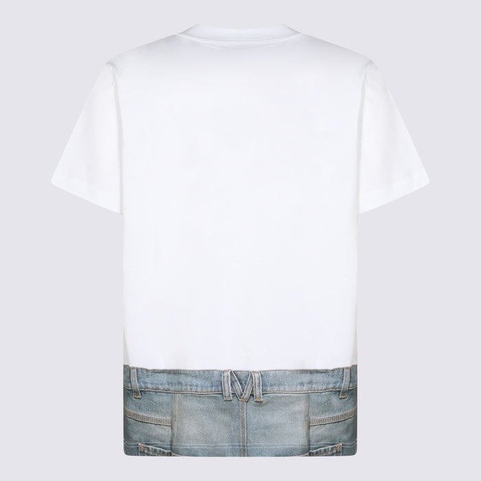 Moschino T-shirts and Polos White _co