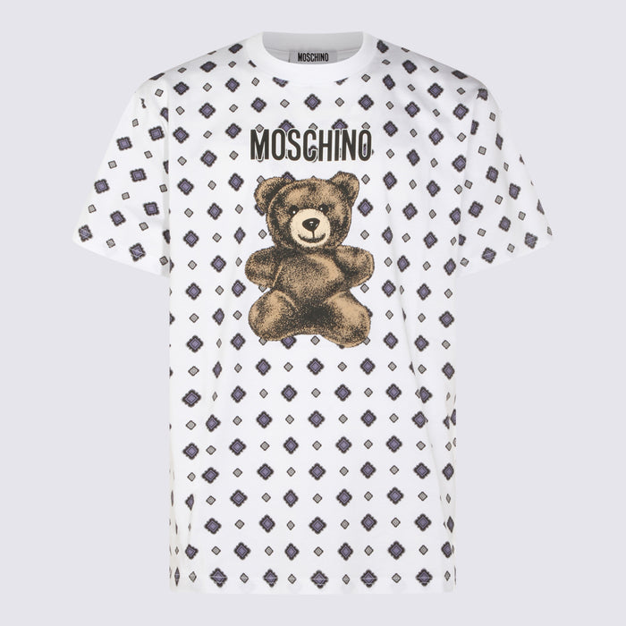 Moschino T-shirts and Polos White _co