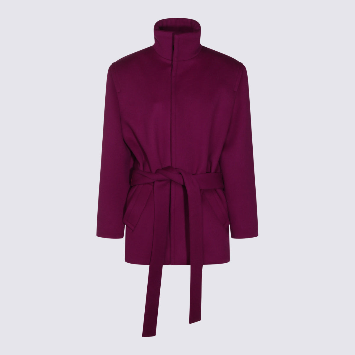 Saint Laurent Coats Violet _wo