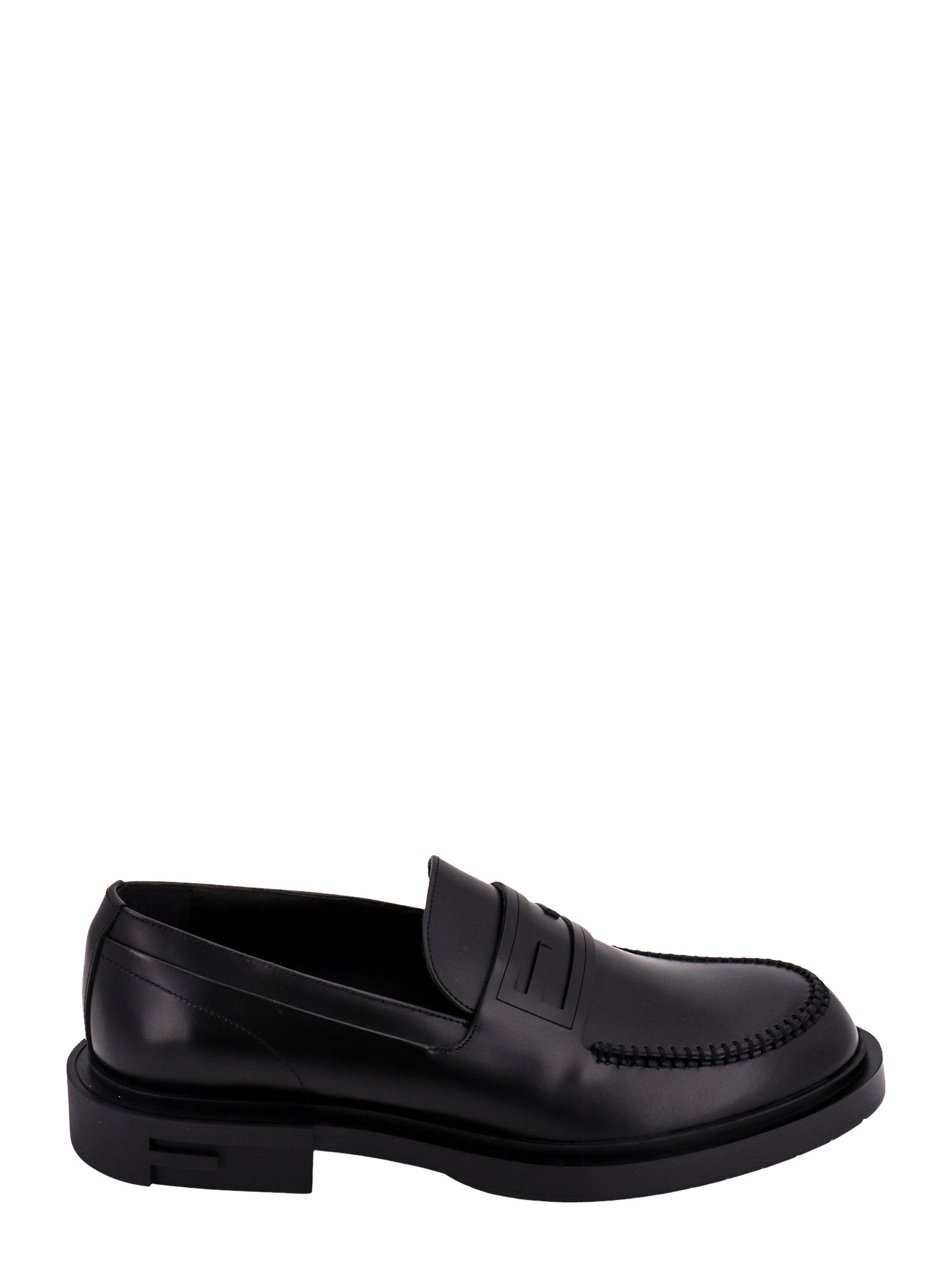 Fendi Flat Shoes Black Pelle
