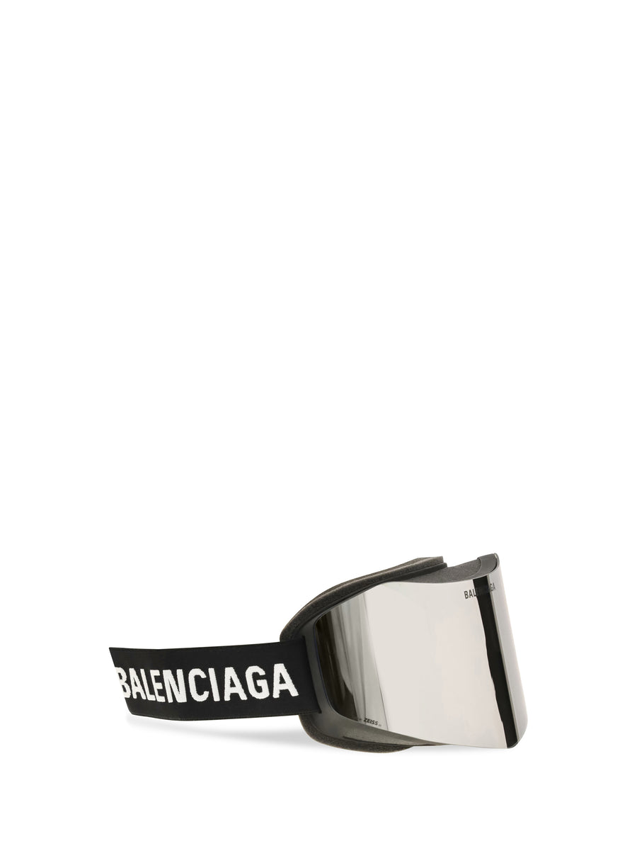 Sunglasses Ski Mask Mirrored Silver Mirror Polyamide