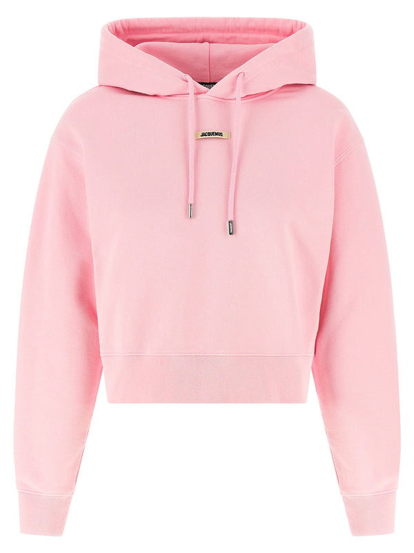 Jacquemus hoodie in pink