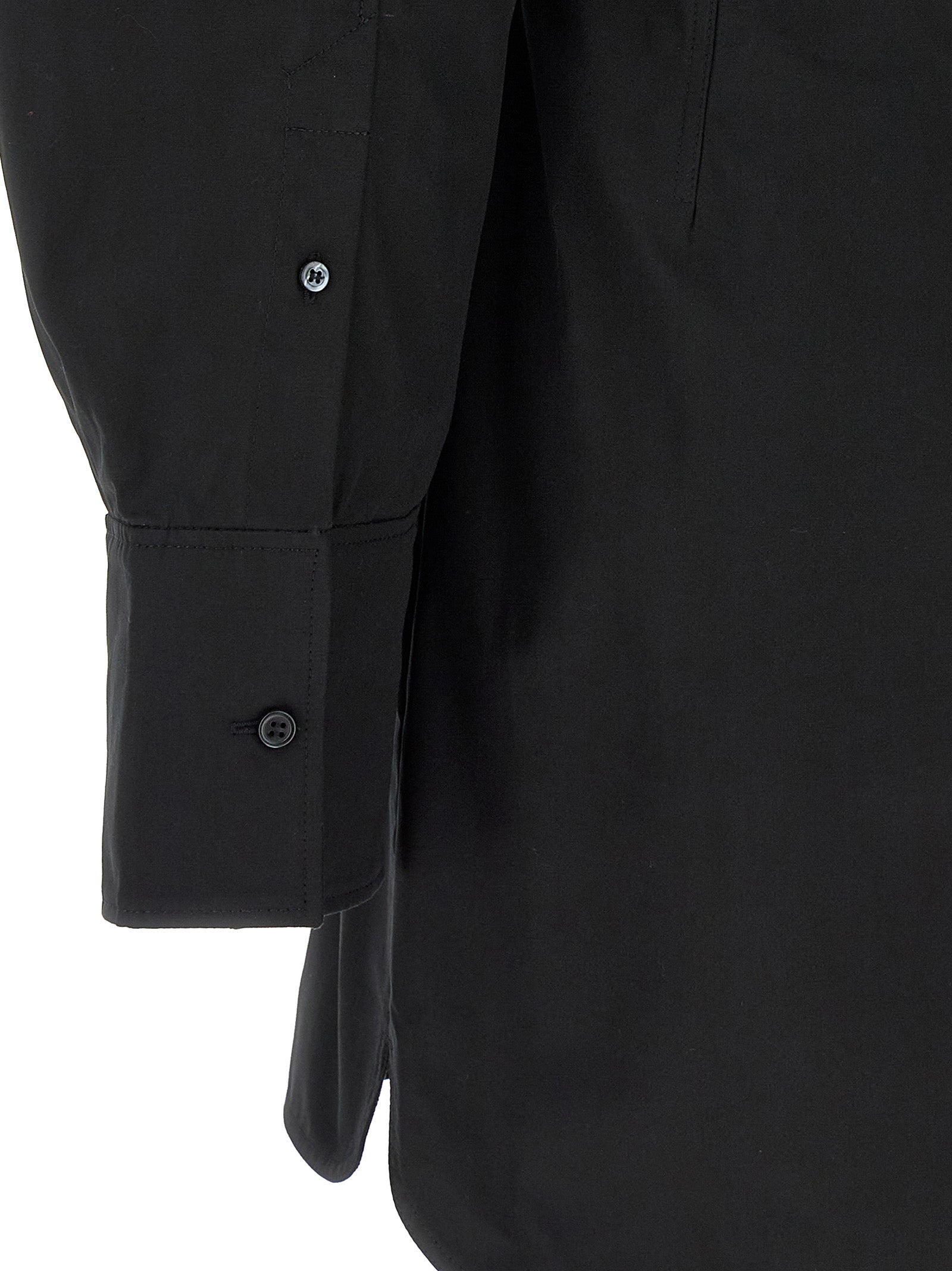 La robe chemise Casaco dress Black Cotton