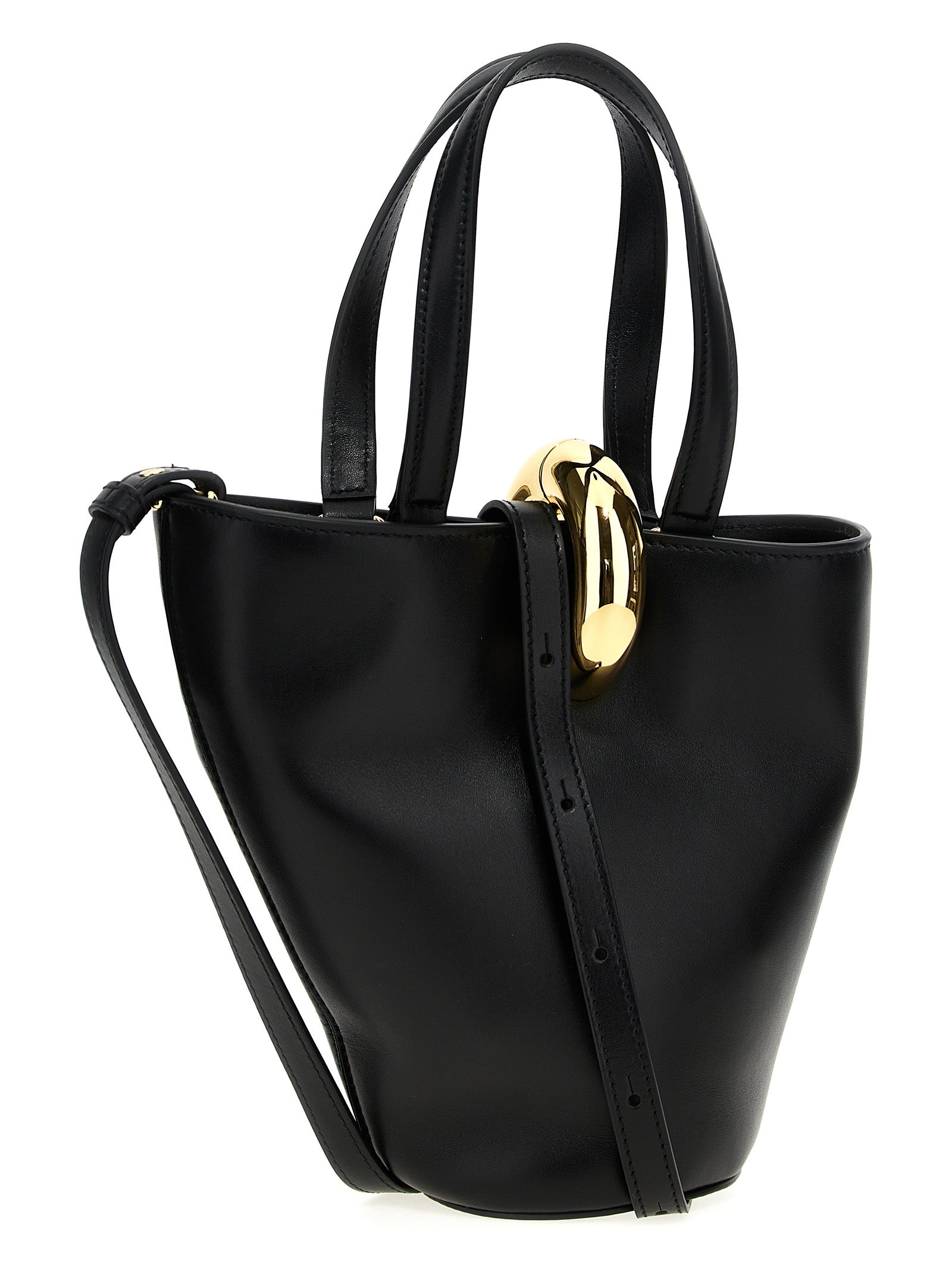 Le Petit Bambola mini handbag Black Cow Leather (bos Taurus) Hand Bags