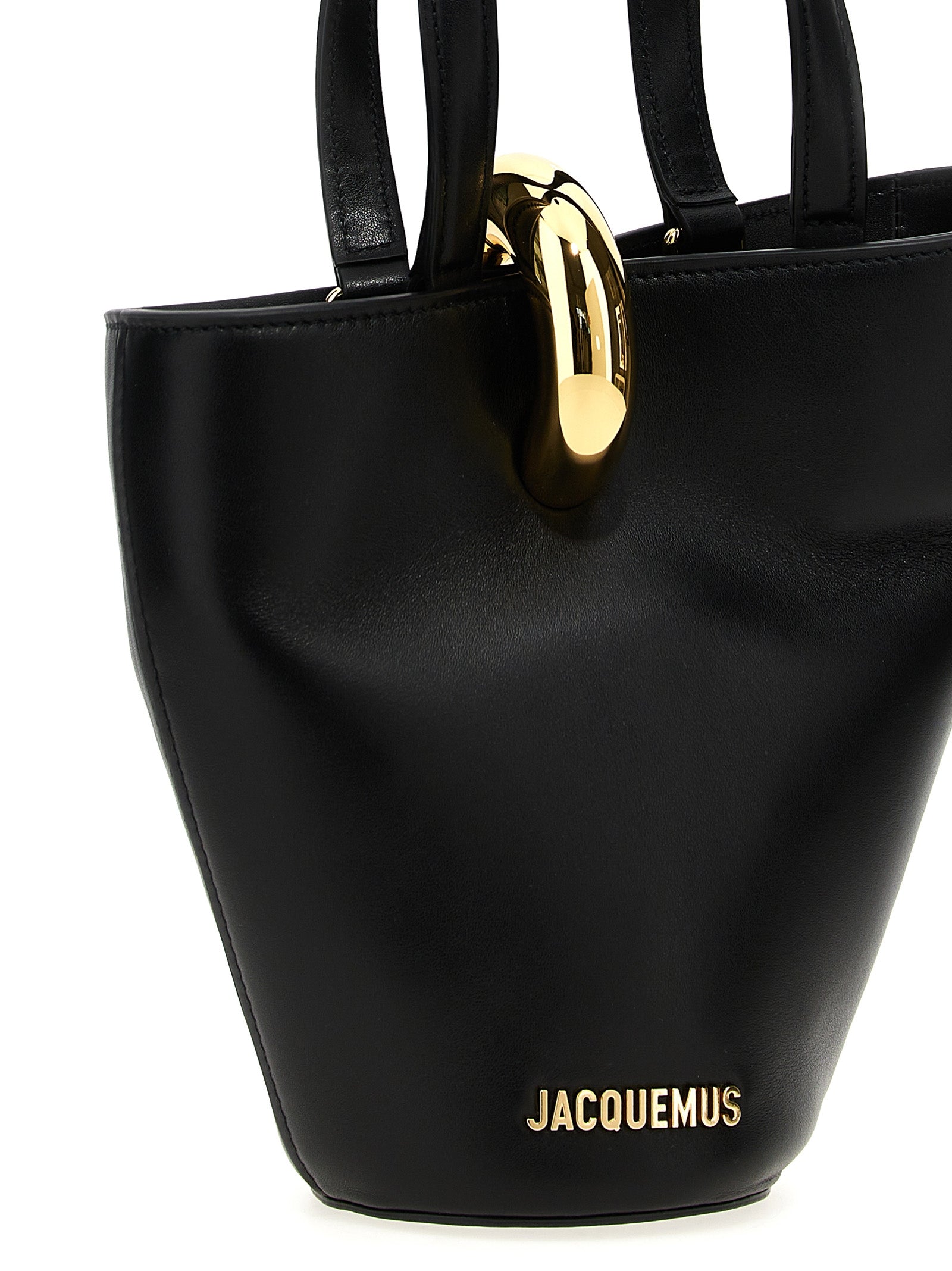 Le Petit Bambola mini handbag Black Cow Leather (bos Taurus) Hand Bags