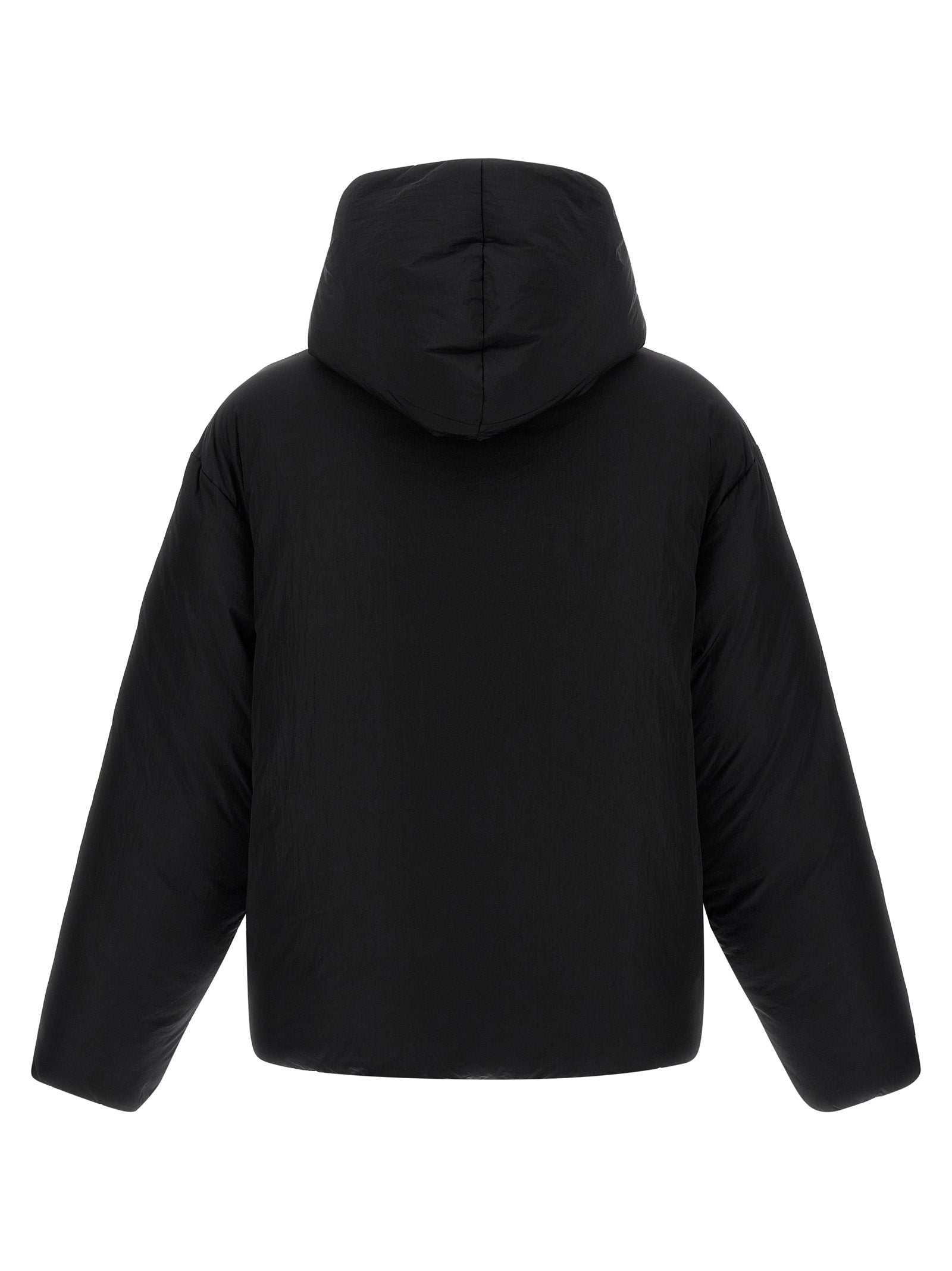 La Doudoune down jacket Black Polyamide Jacket, Parka, Casual