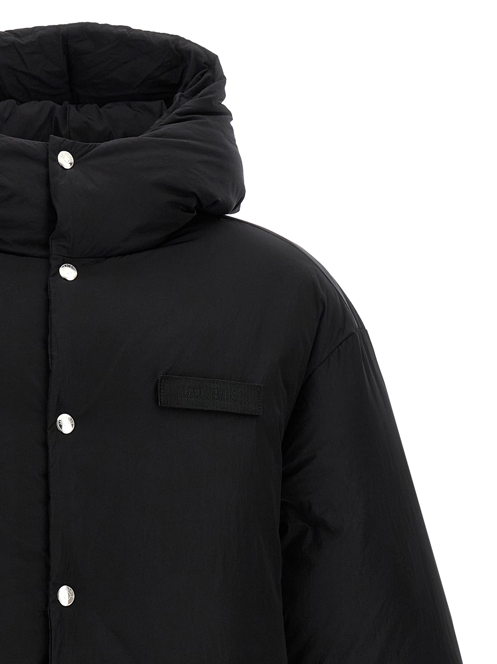 La Doudoune down jacket Black Polyamide Jacket, Parka, Casual