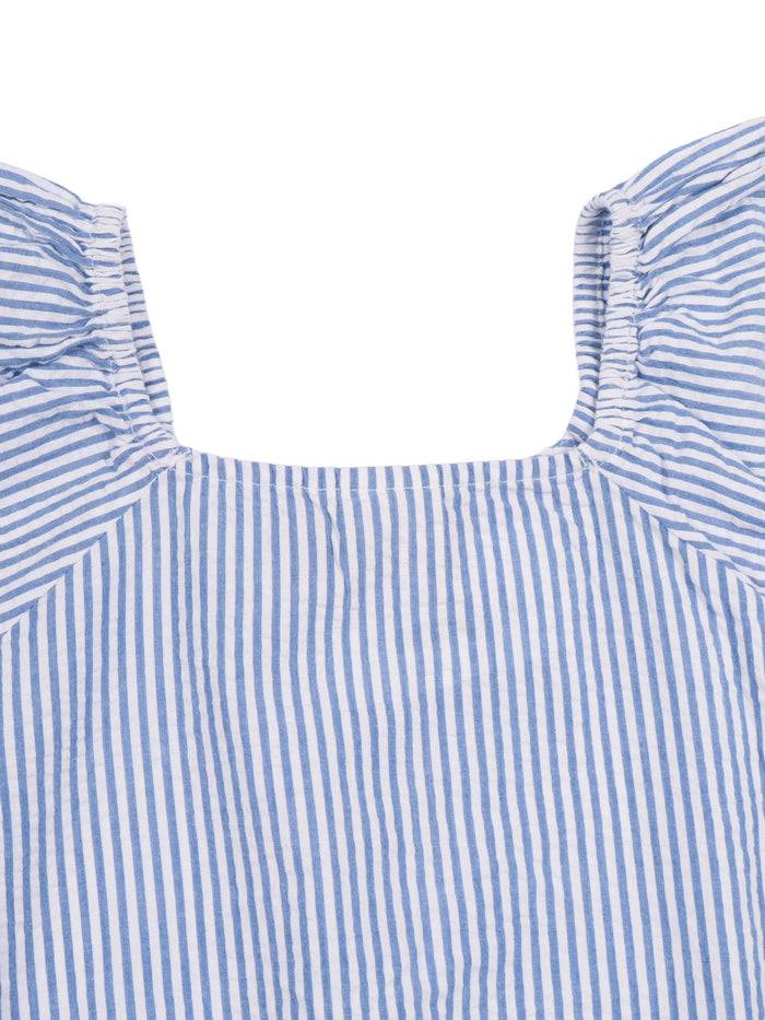 Girls Shirts Neha Knox Blue Cotton