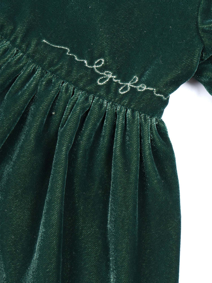 Long Sleeved Dress Green