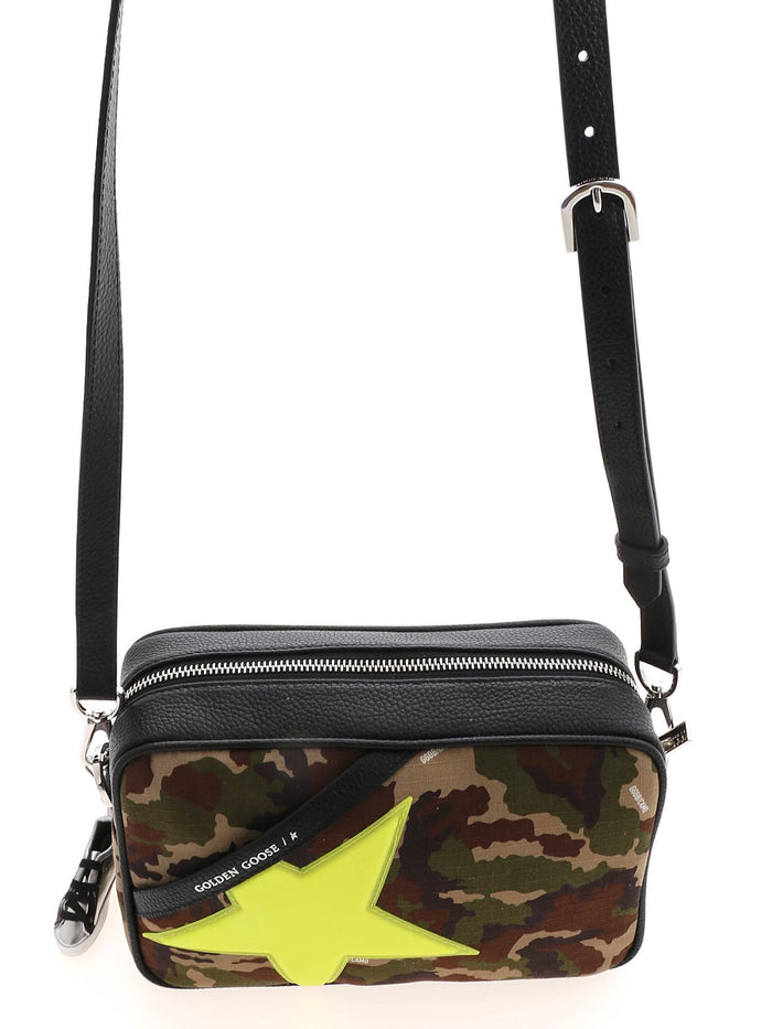 Golden Goose Star Bag Camuflage Leather Shoulder