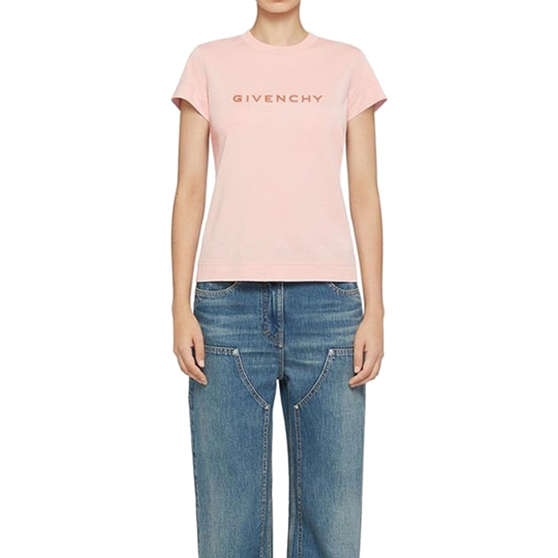 Slim 4g T-Shirt Pink Cotton