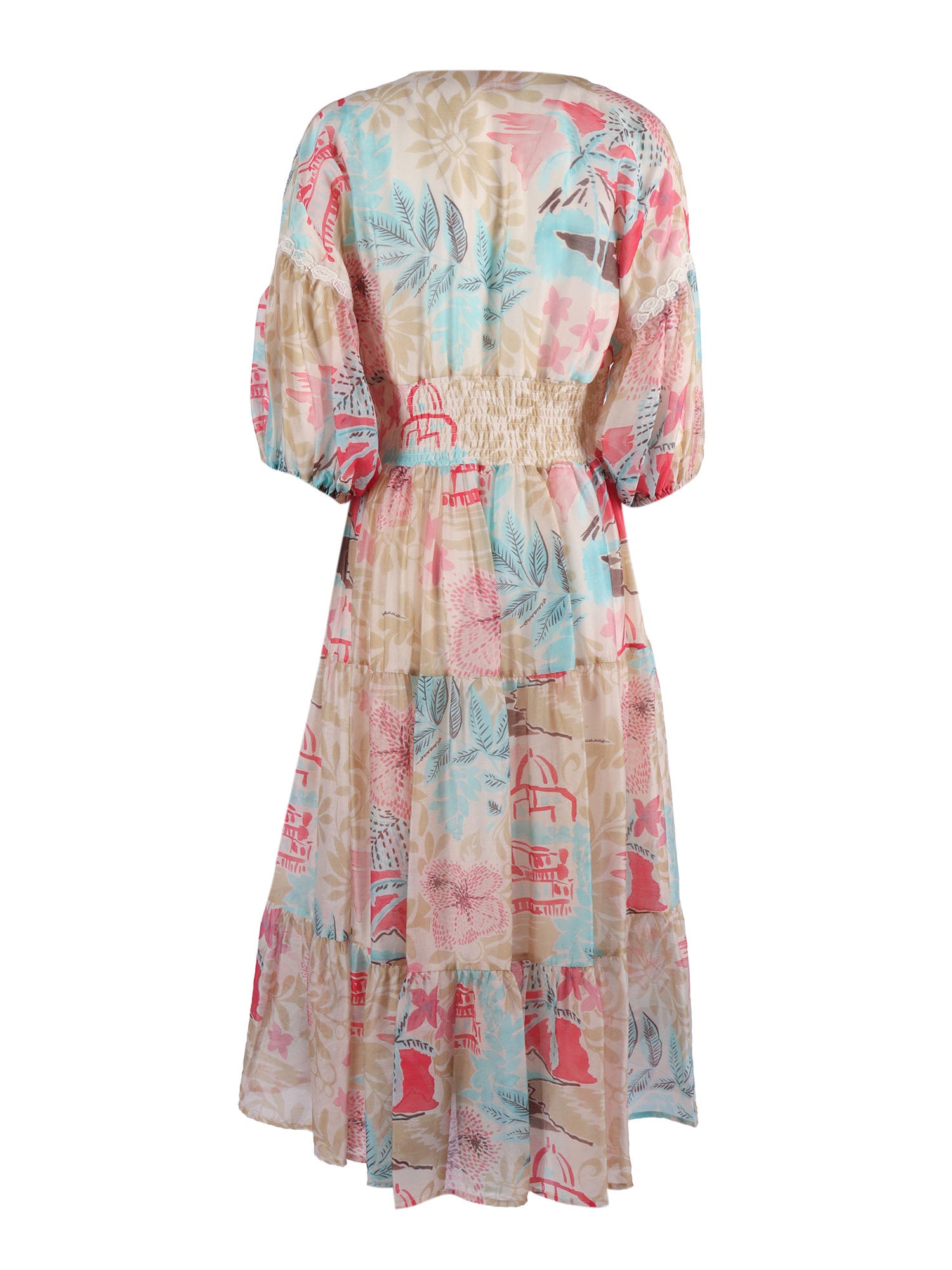 Midi Dress Beige