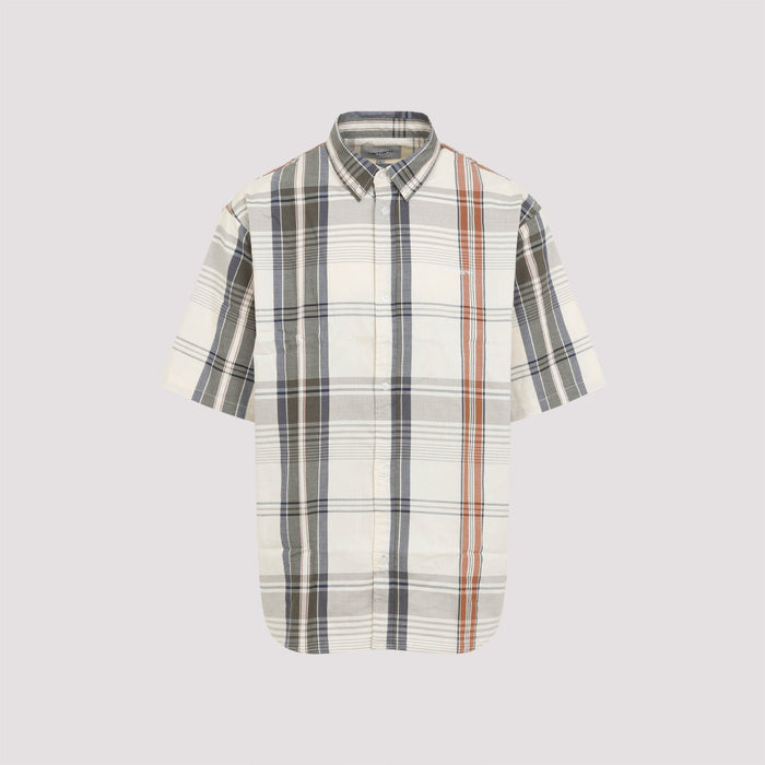 Carhartt Wip Ss Roslin Shirt Cotton
