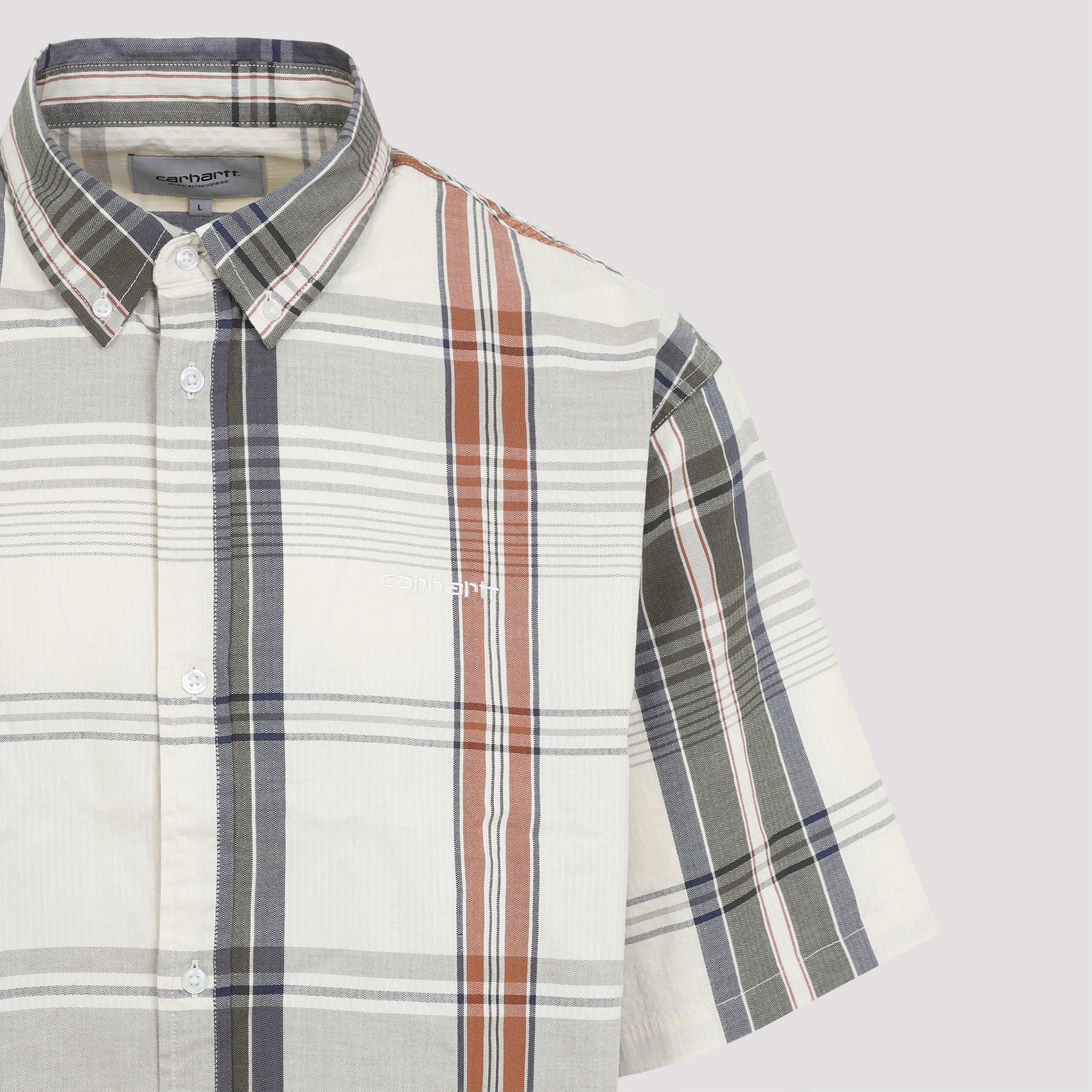 Ss Roslin Shirt Nude & Neutrals Cotton