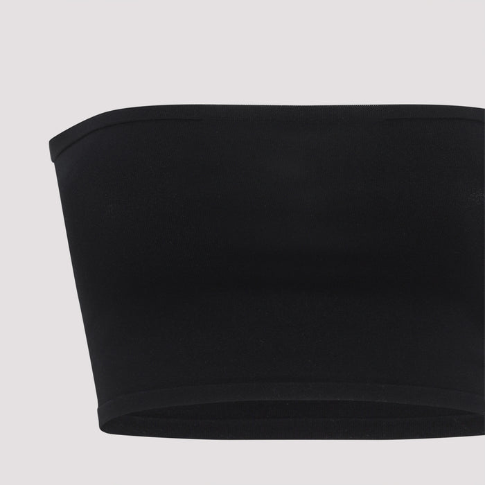 Set Second Skin Body Black Polyamide Elastane Underwear