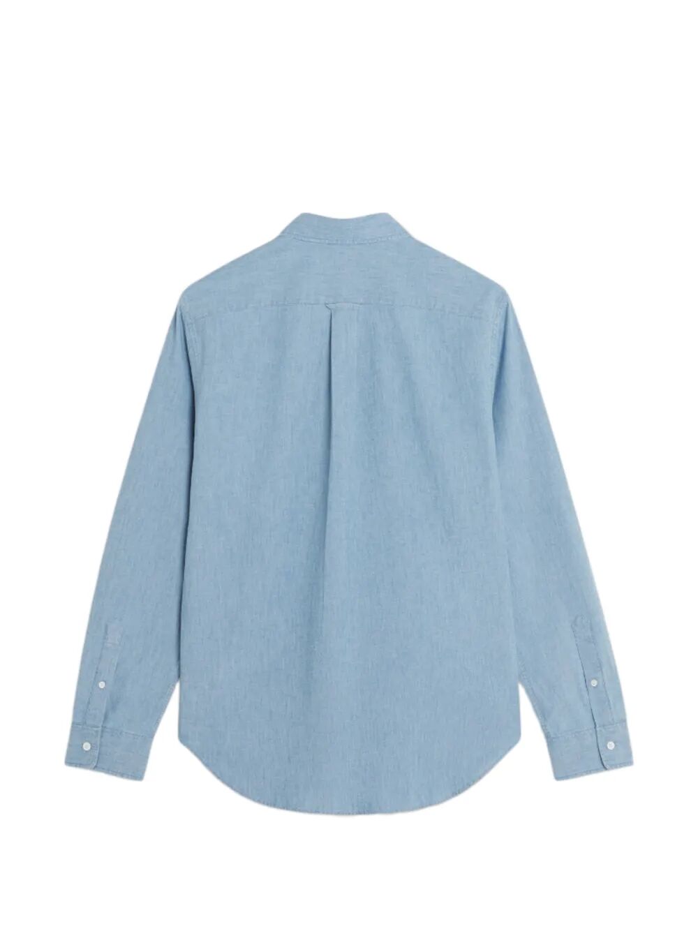 Profile Fox Regular Shirt Blue Cotton