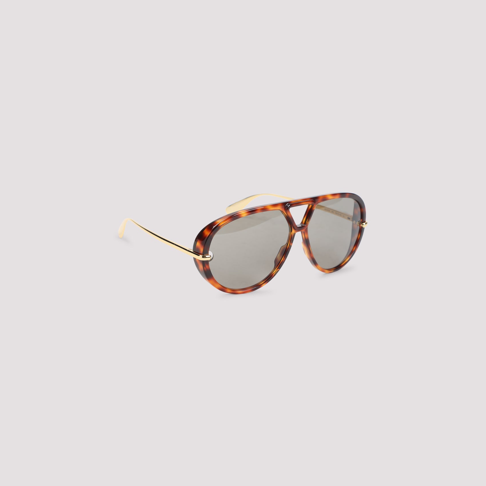 Bottega Veneta Pilot Sunglasses Brown Acetate Glasses