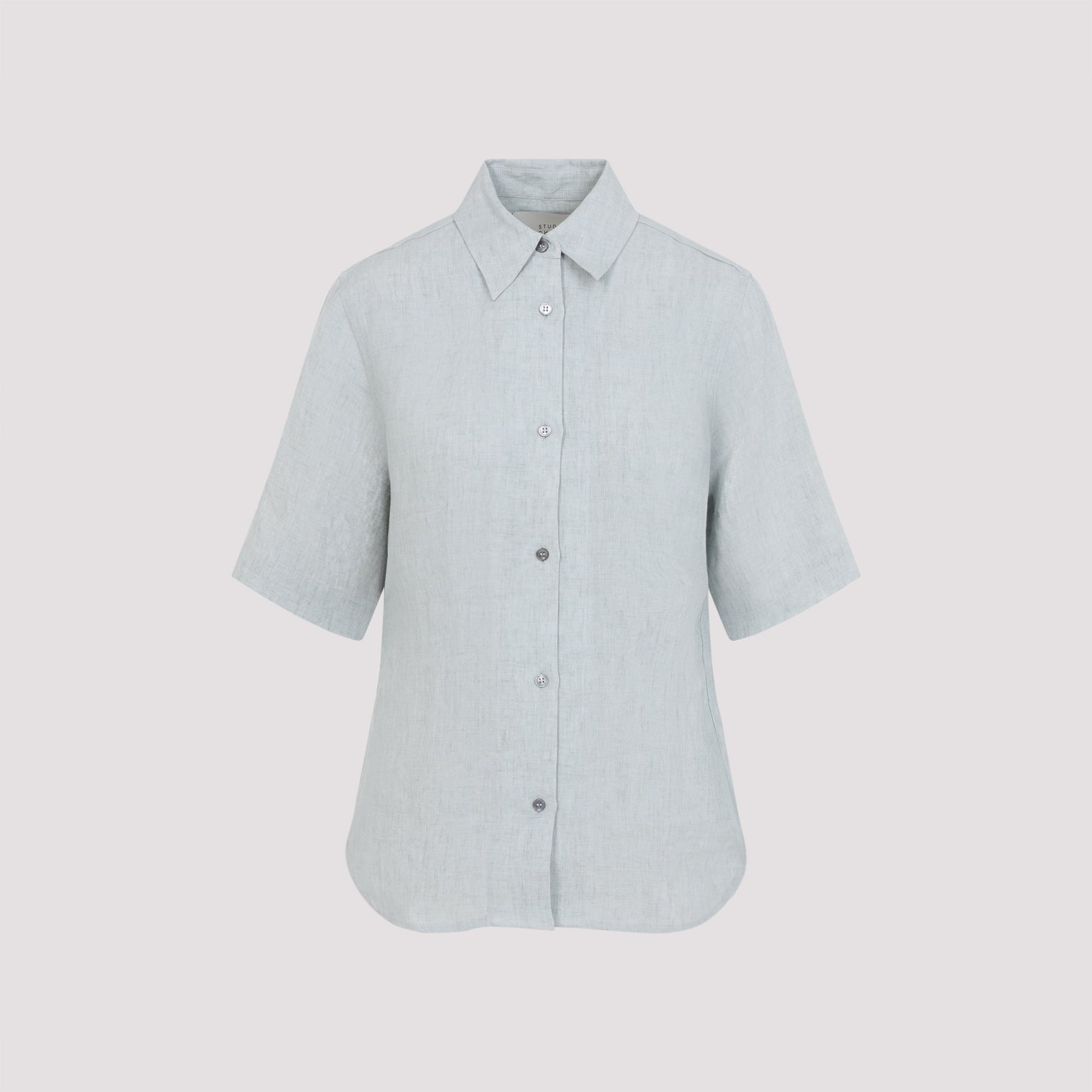 Este Shirt Green Linen