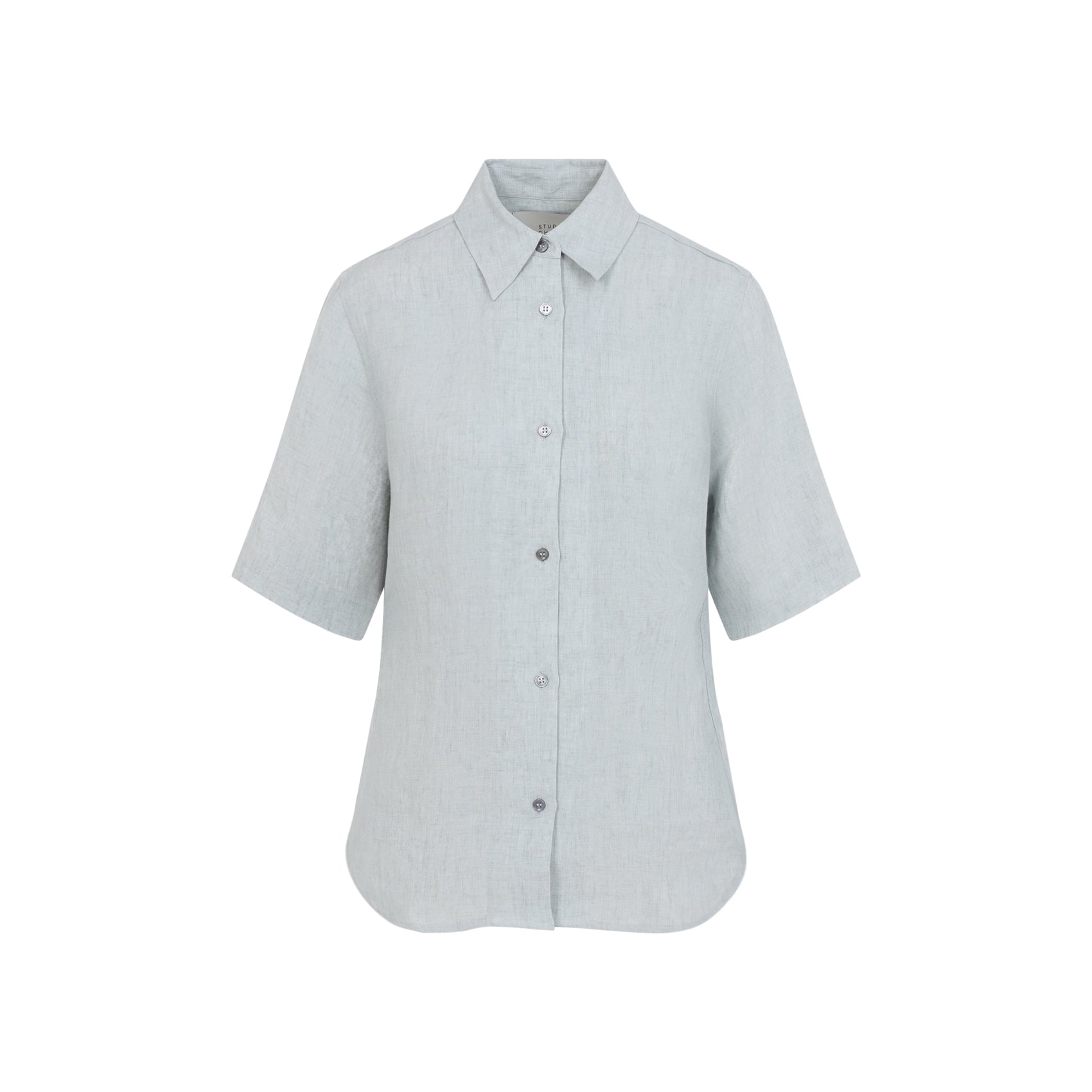 Este Shirt Green Linen