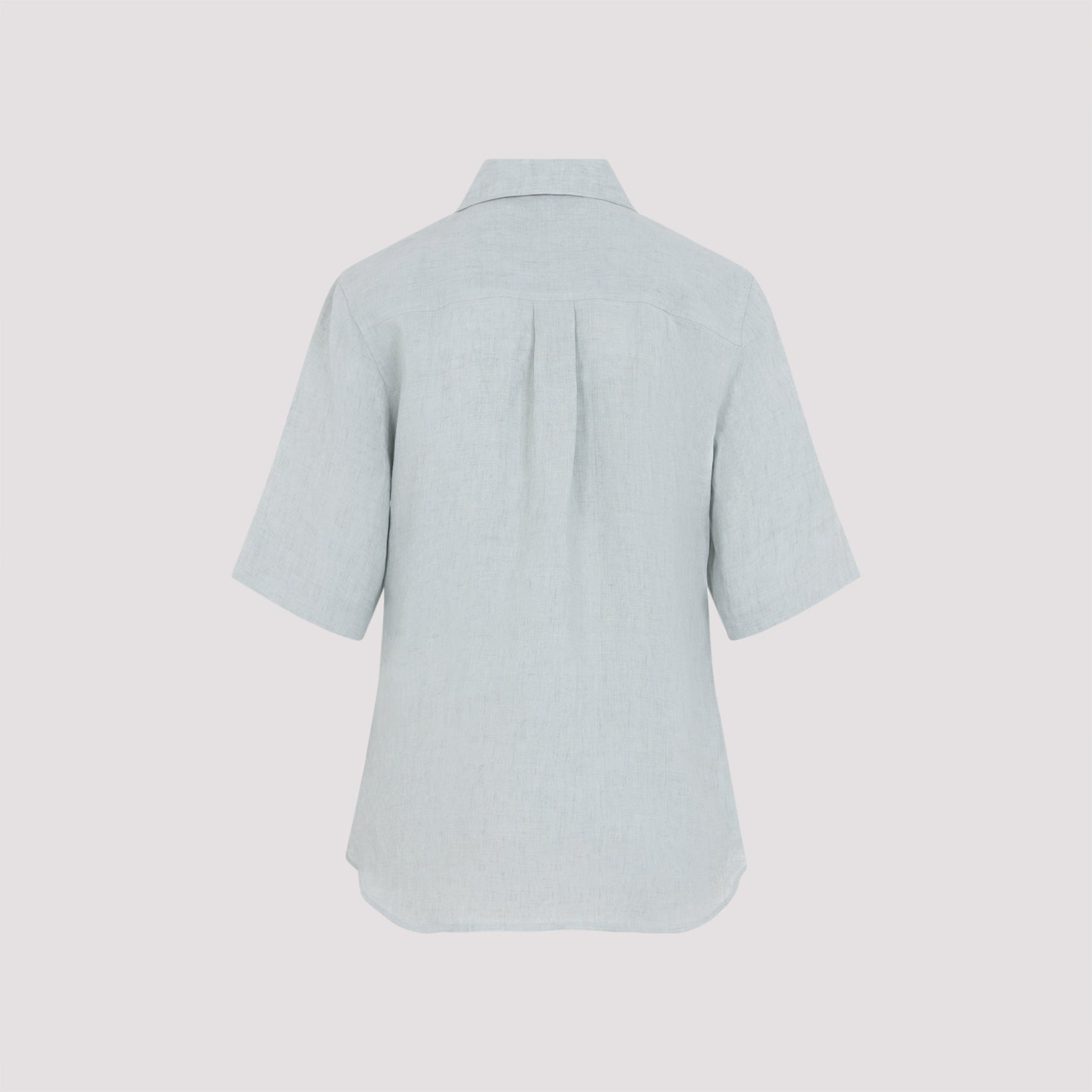 Este Shirt Green Linen