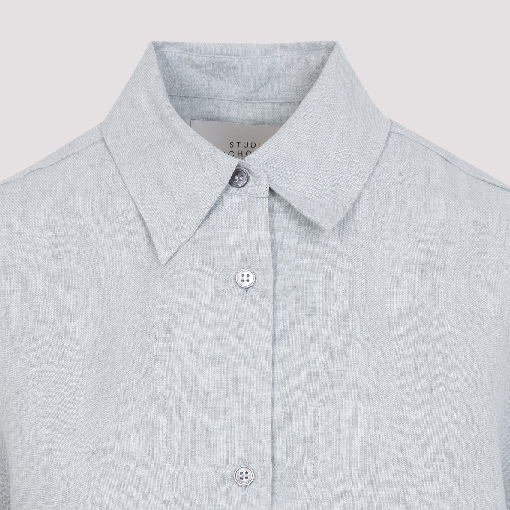Este Shirt Green Linen