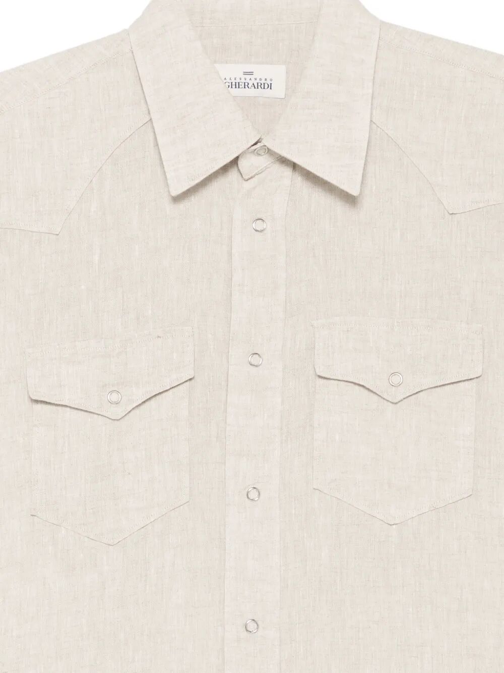Linen Shirt Brown