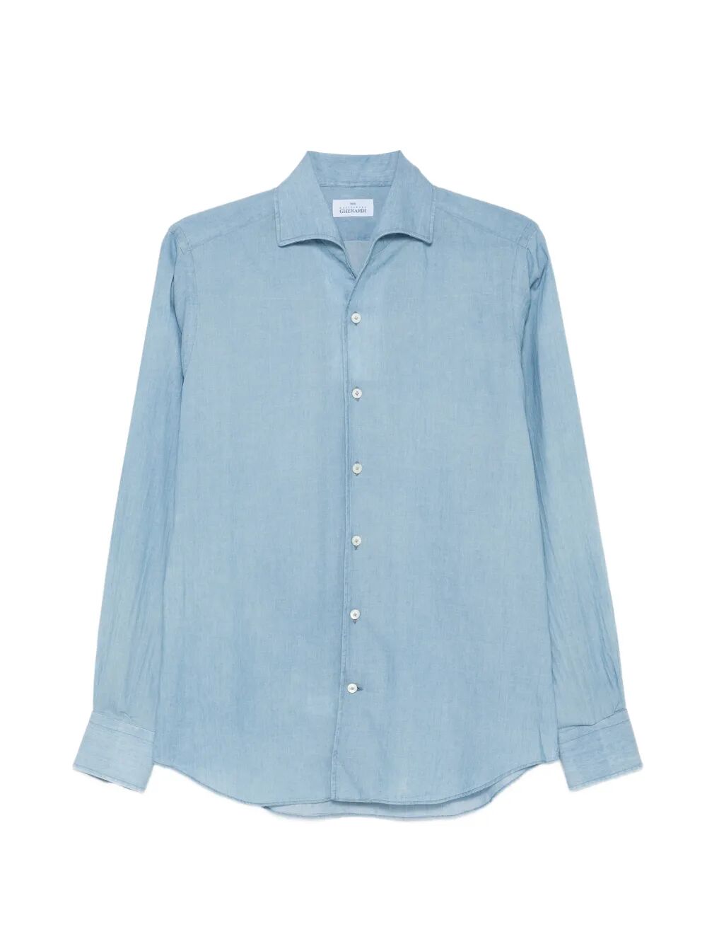 Denim Shirt Blue Cotton
