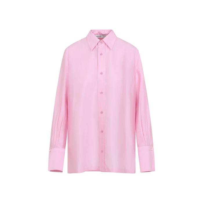 Silk Shirt Pink & Purple