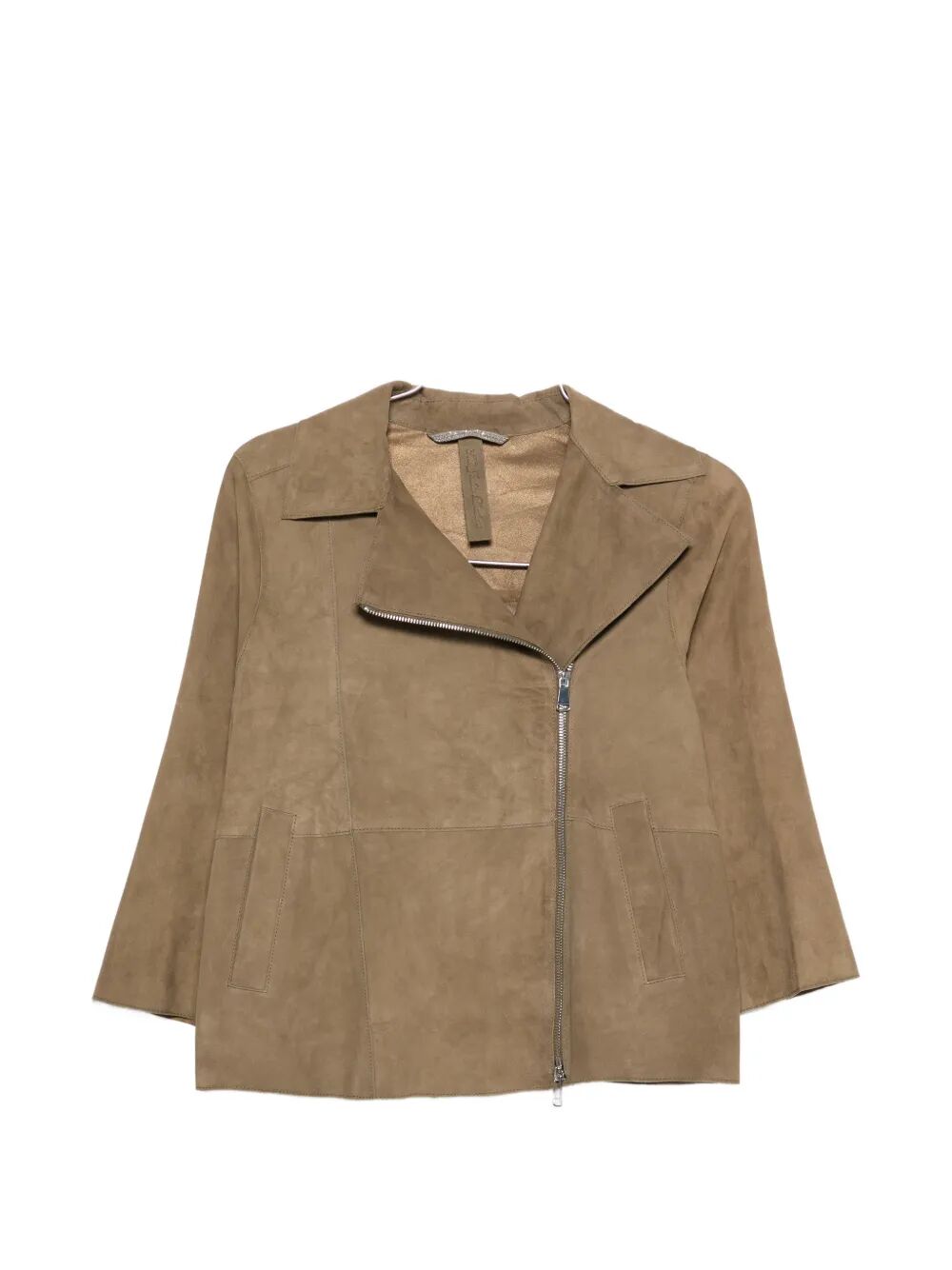 Gaia Green Suede Jacket