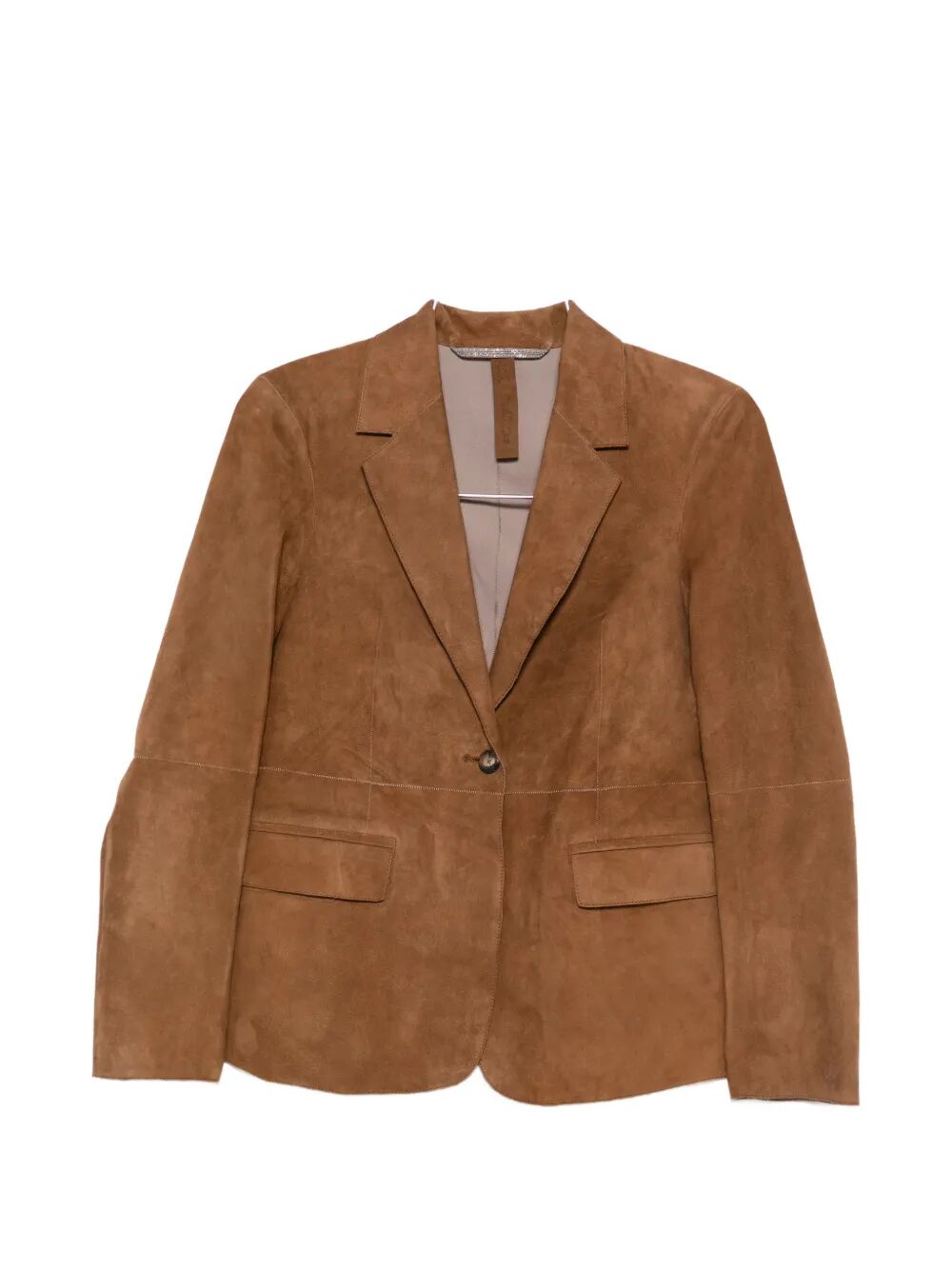 Beatriz Brown Suede Jacket