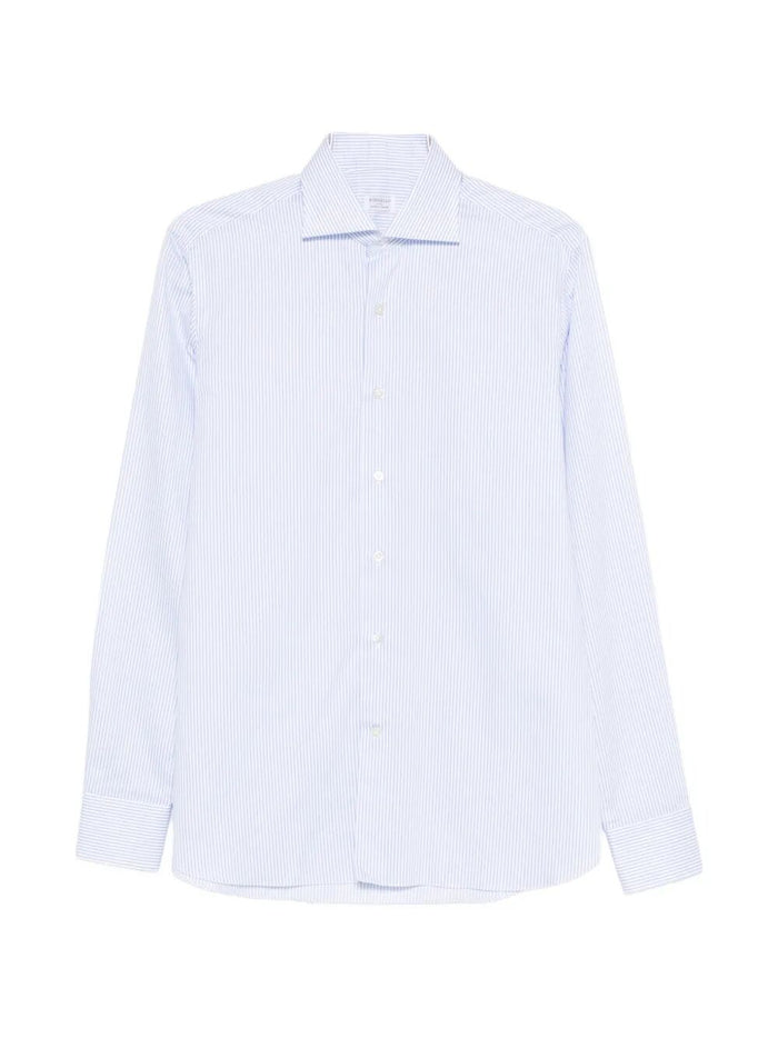 Shirt Blue Cotone