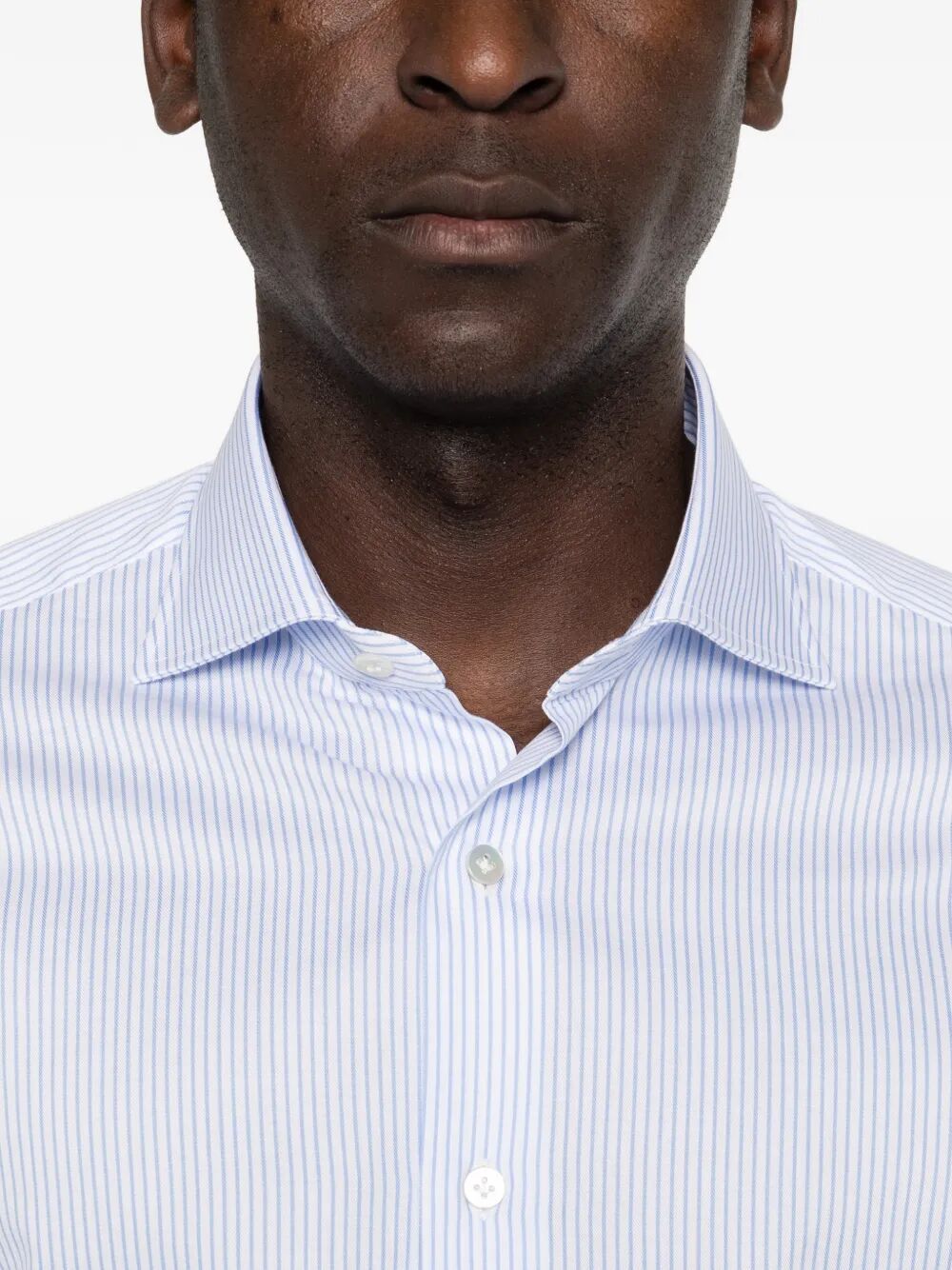 Shirt Blue Cotone