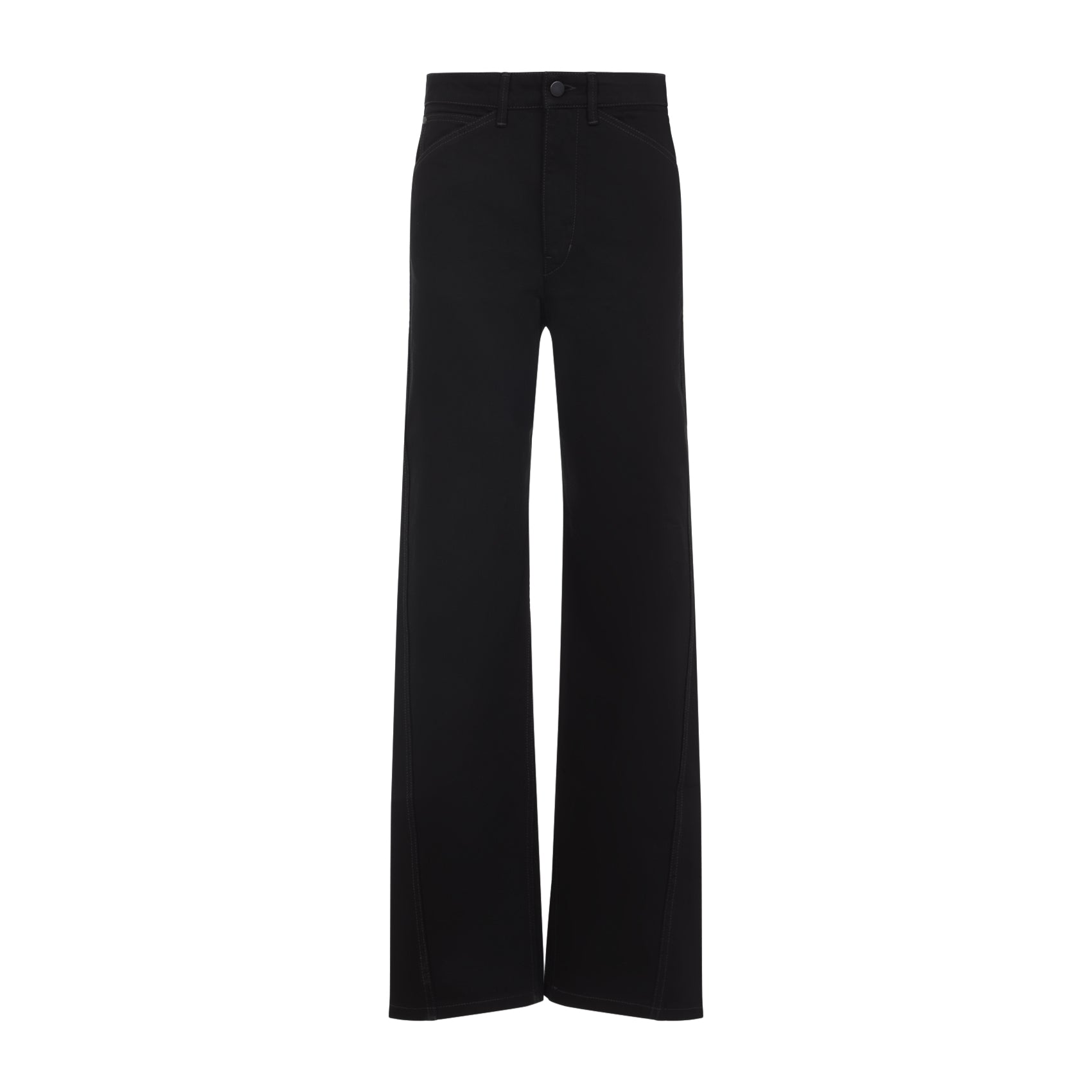 Twisted Pants Grey Cotton