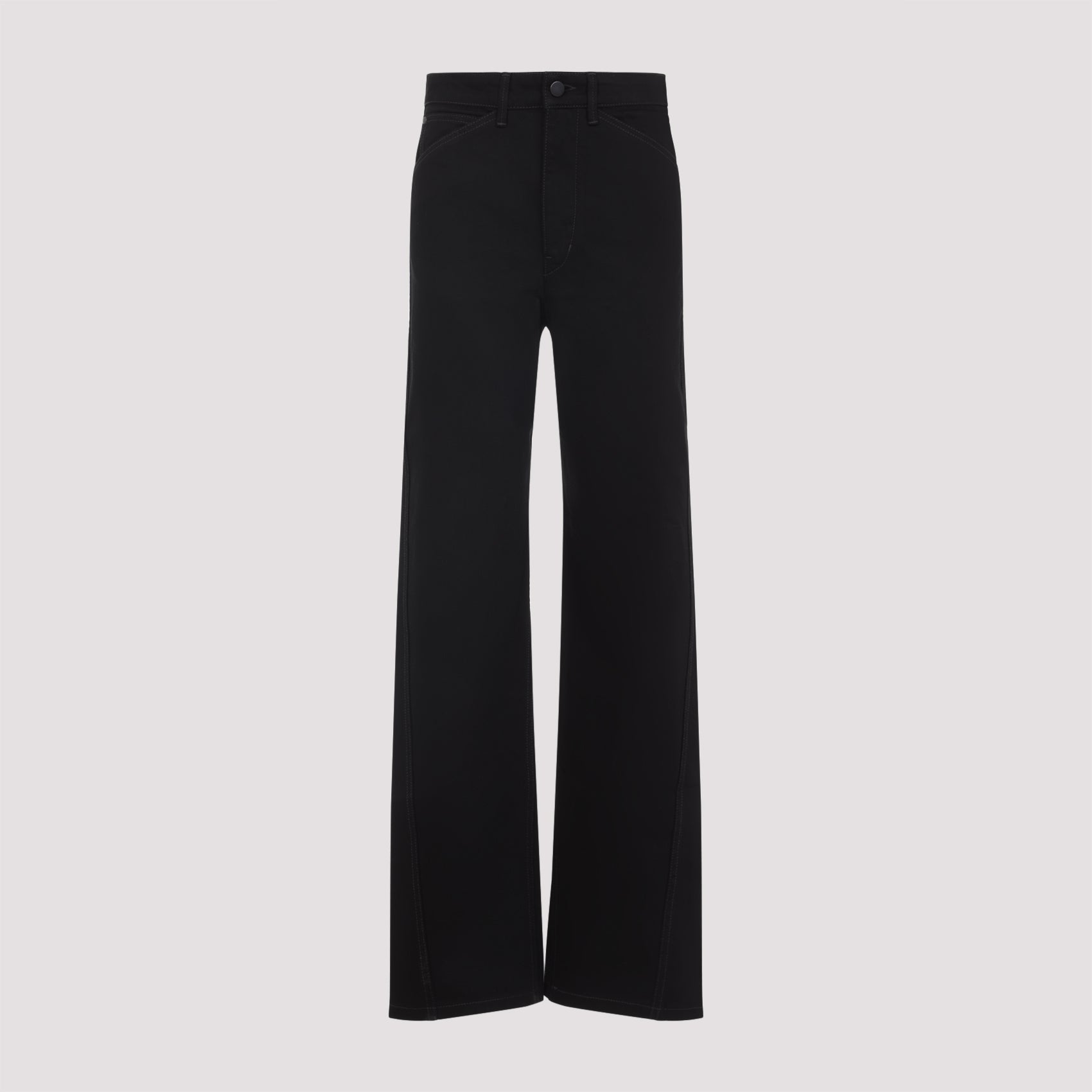 Twisted Pants Grey Cotton