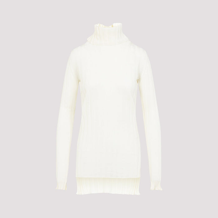 Carven Turtle Neck Underpinning Pullover Wool
