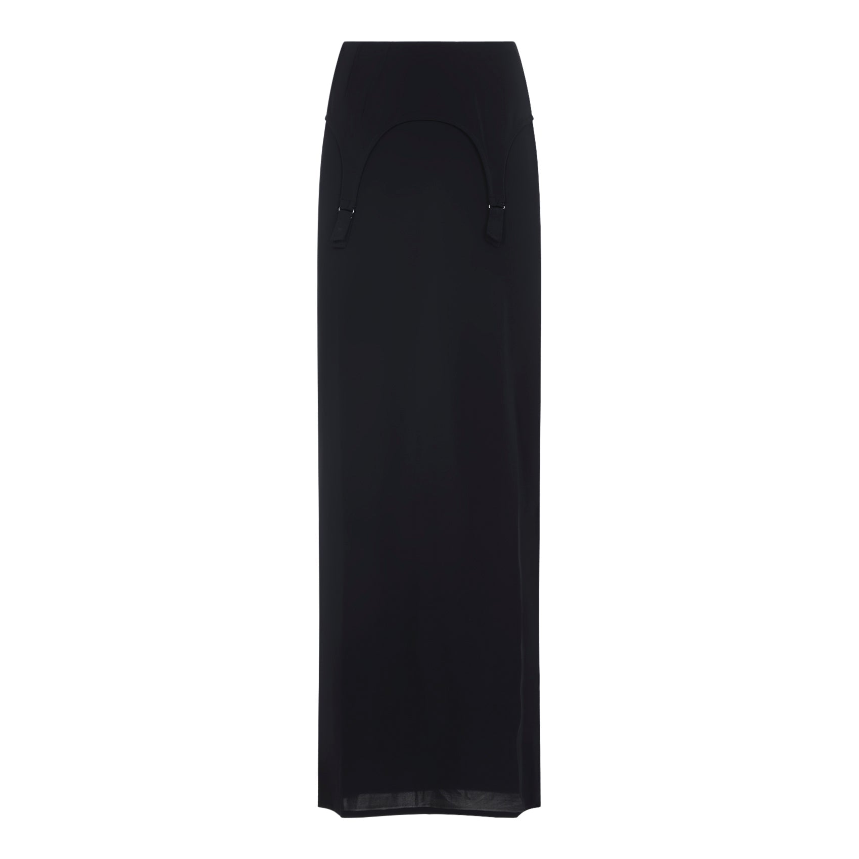 Jean Paul Gaultier Lingerie Garter Long Skirt Viscose