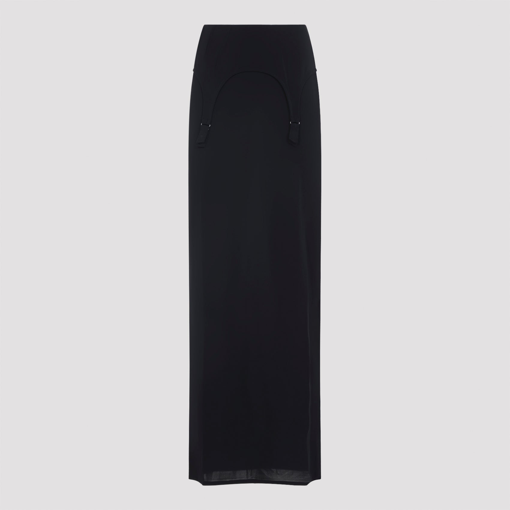Jean Paul Gaultier Lingerie Garter Long Skirt Viscose
