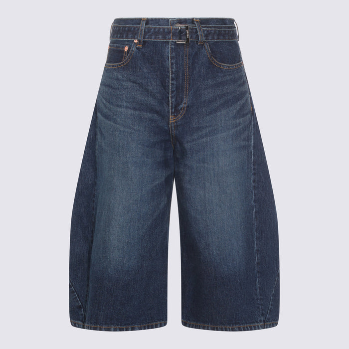 Sacai Shorts Blue _co