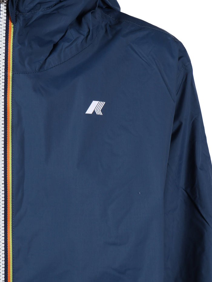 SOPHIE PLUS.2 DOUBLE JACKET Blue Nylon Giubbino Corto