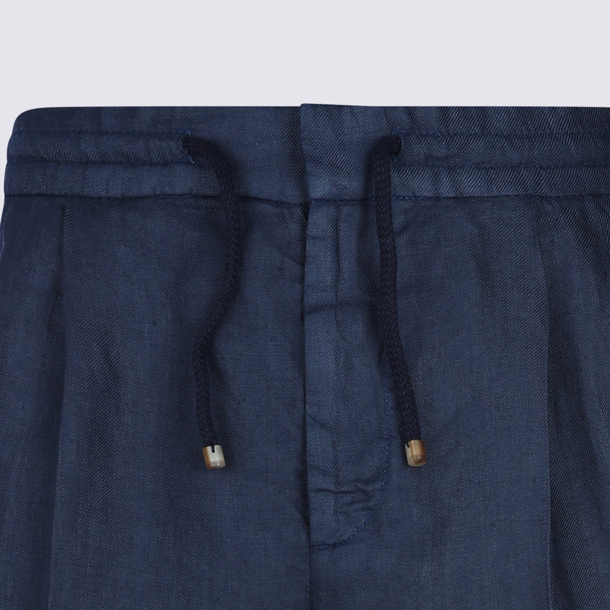 Brunello Cucinelli Trousers Blue _linen